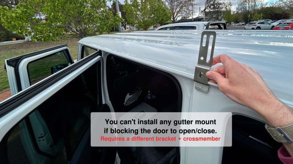 Ozroofracks | Gutter Mount Uprights