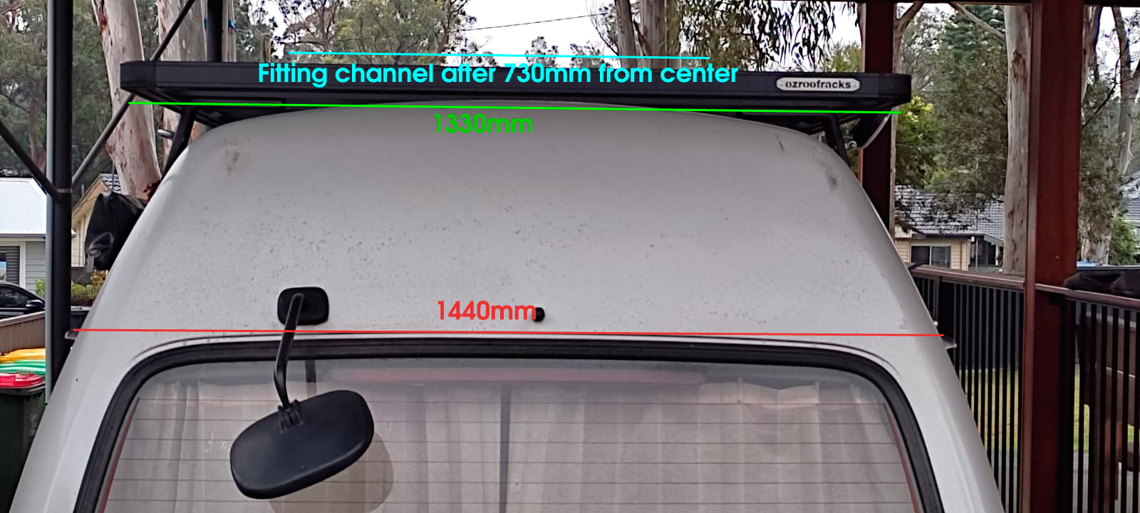 Ozroofracks | Gutter Mount Roof Rack Brackets