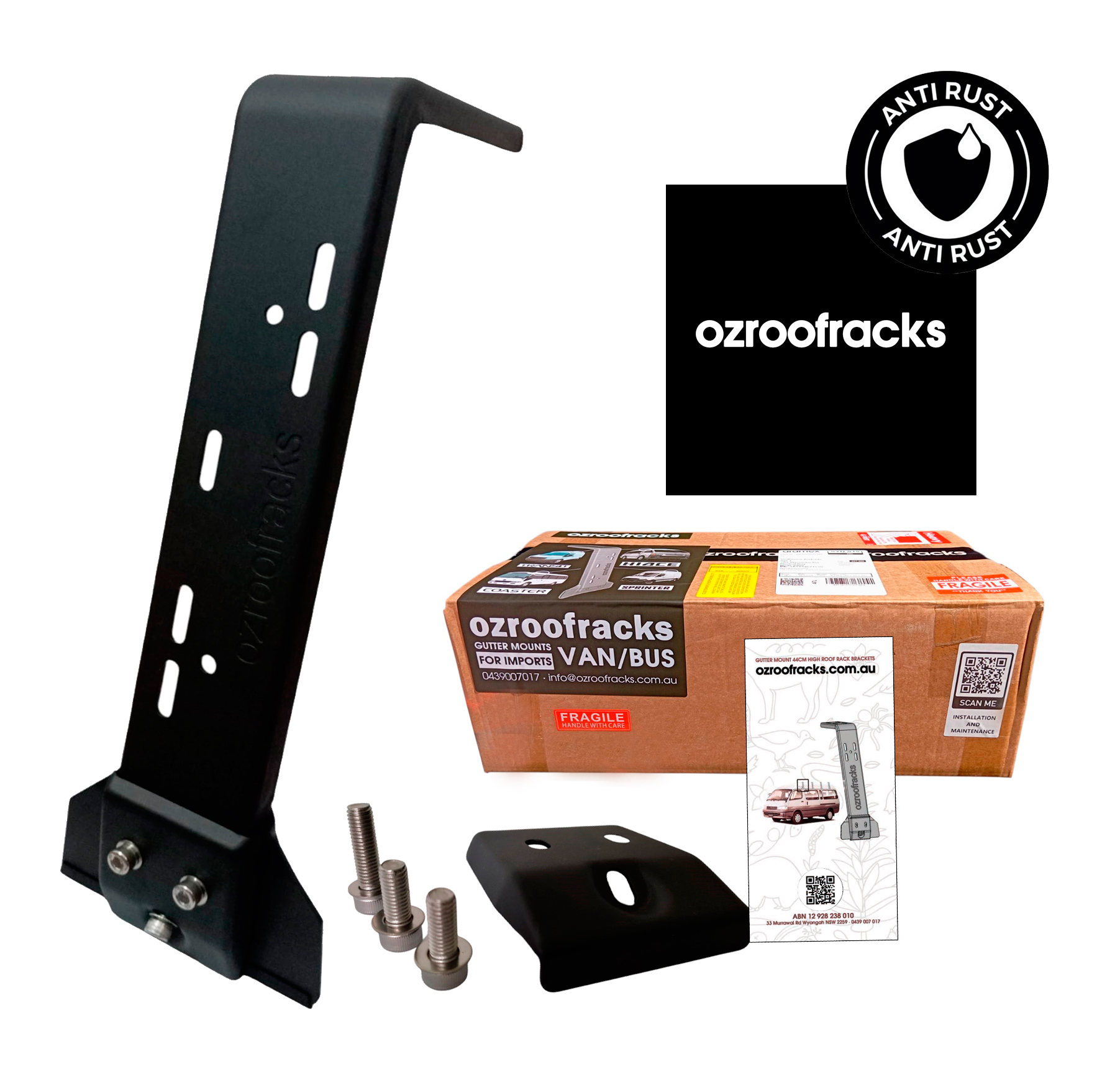 Ozroofracks | Rain Gutter Mount Roof Rack