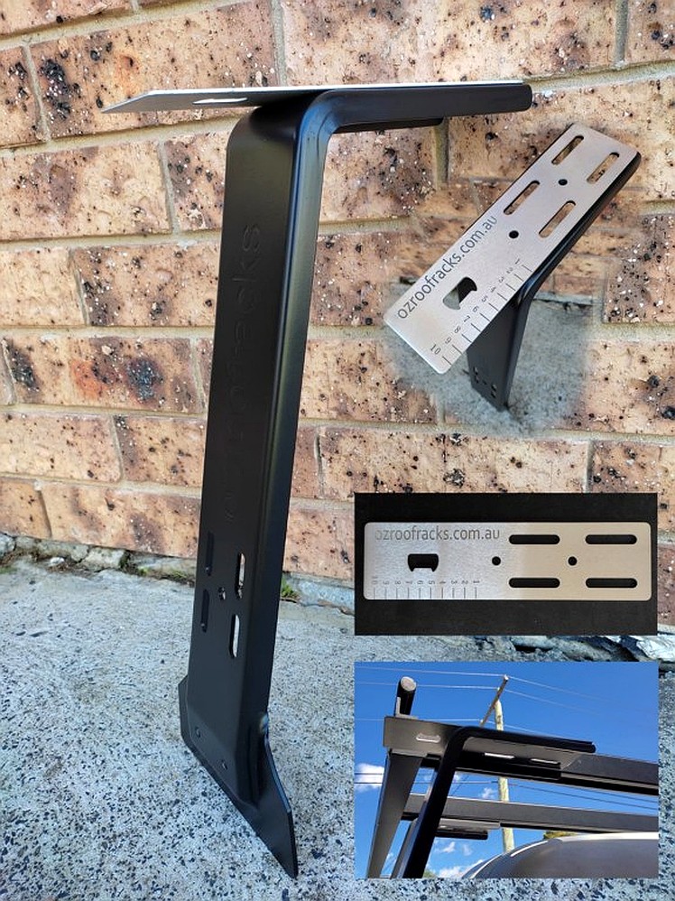 Ozroofracks | Rain Gutter Mount Roof Rack