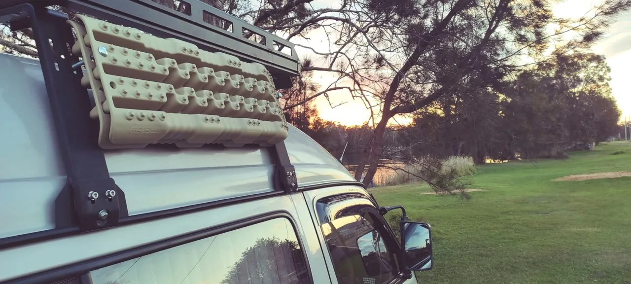 Ozroofracks | Mitsubishi Fuso Bus Roof Racks
