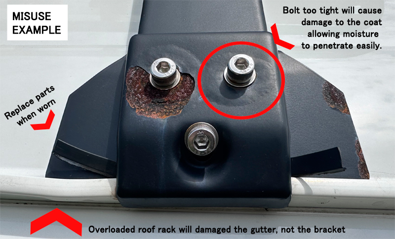 Ozroofracks | Van Gutter Clamps