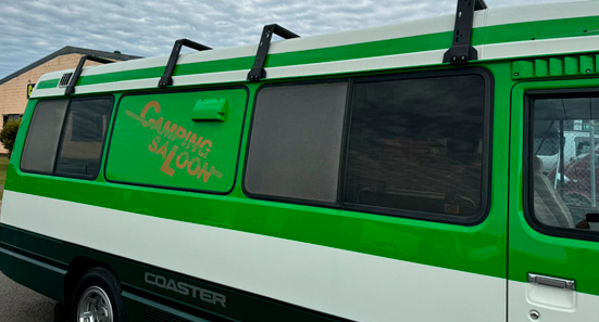 Toyota Coasterで