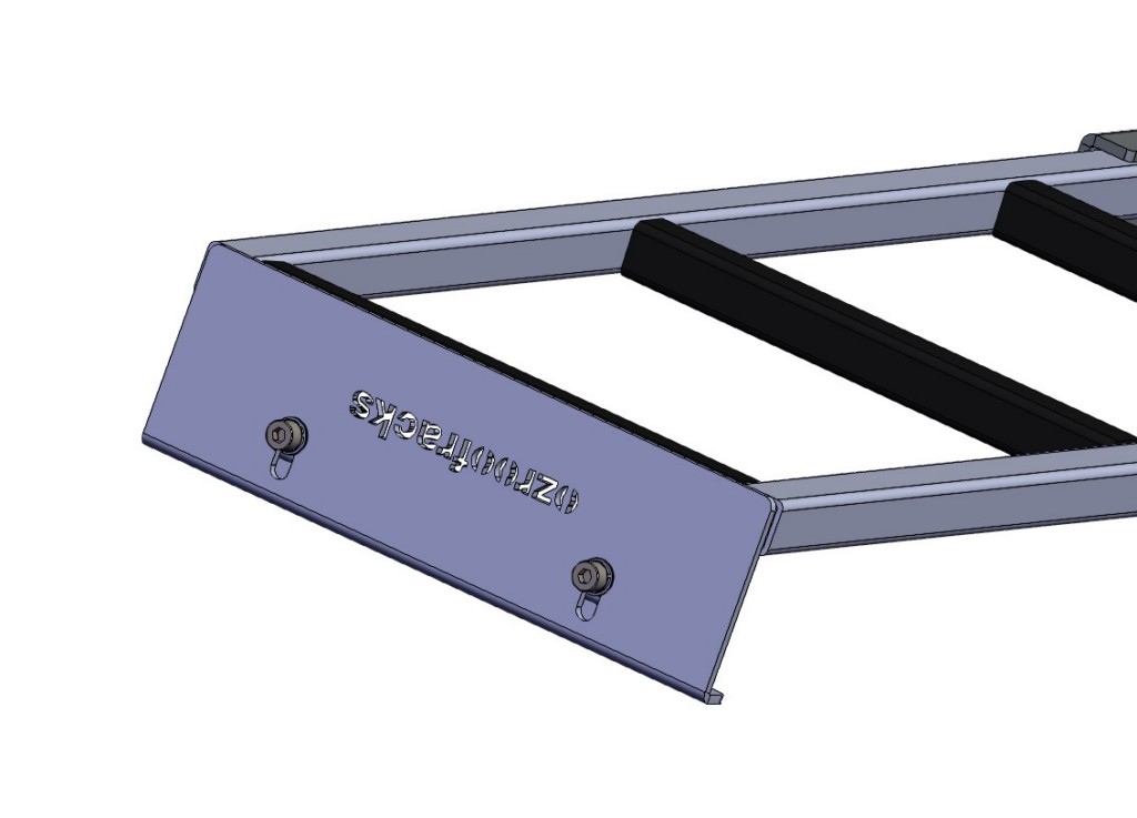 Ozroofracks 10x OZ147 Gutter Ladder 147CM Gutter Mount Brackets