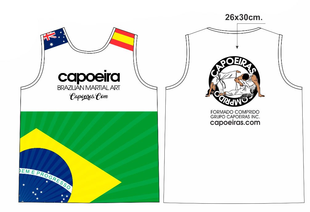 White Uniform Grupo Capoeiras Inc